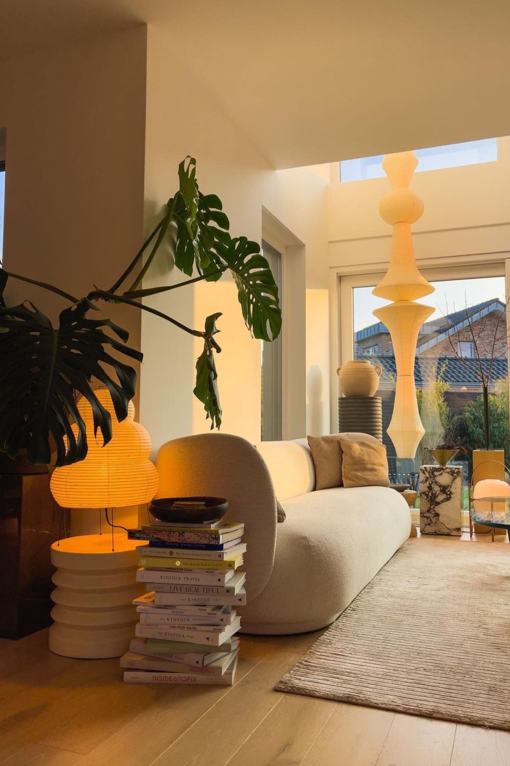 Lunalelia Paper Artistic Pendant Light