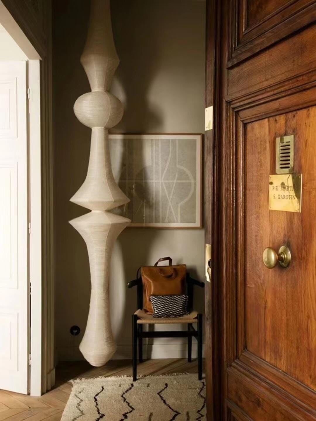 Lunalelia Paper Artistic Pendant Light