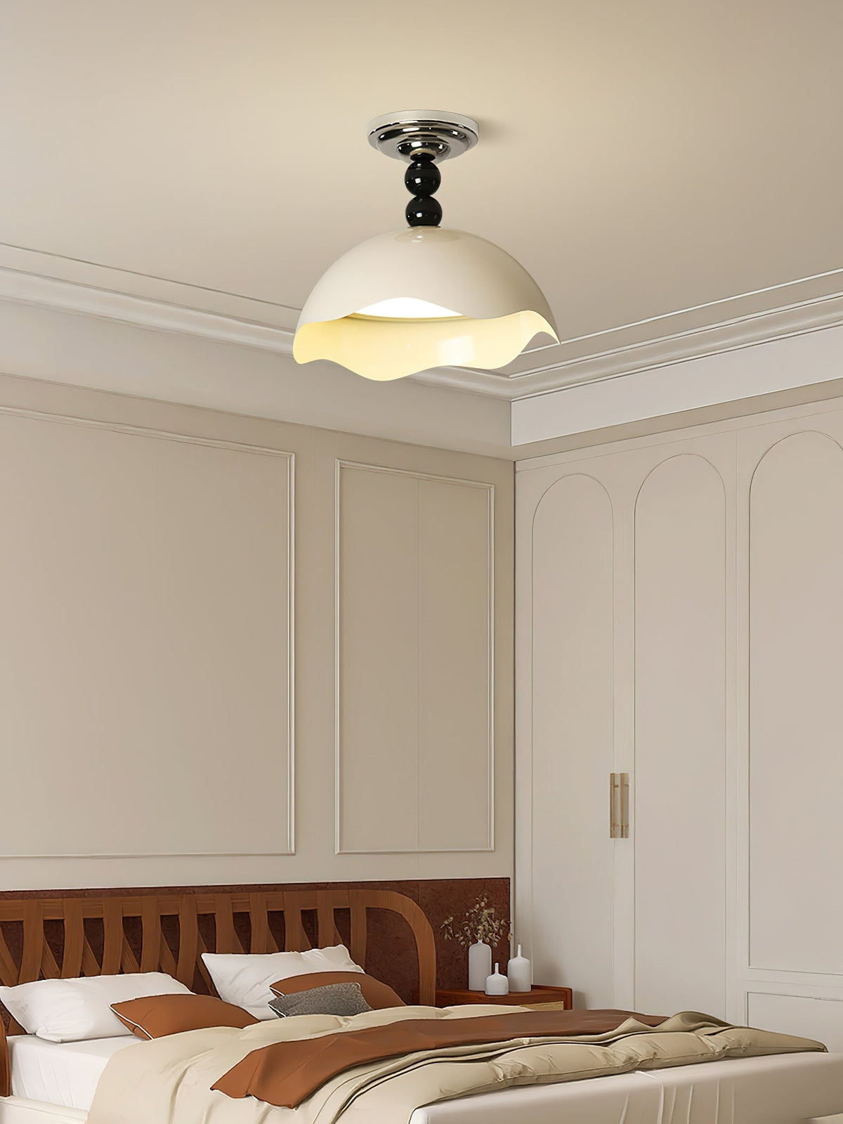 Riveella Nordic Art Wave Crest Ceiling Lamp