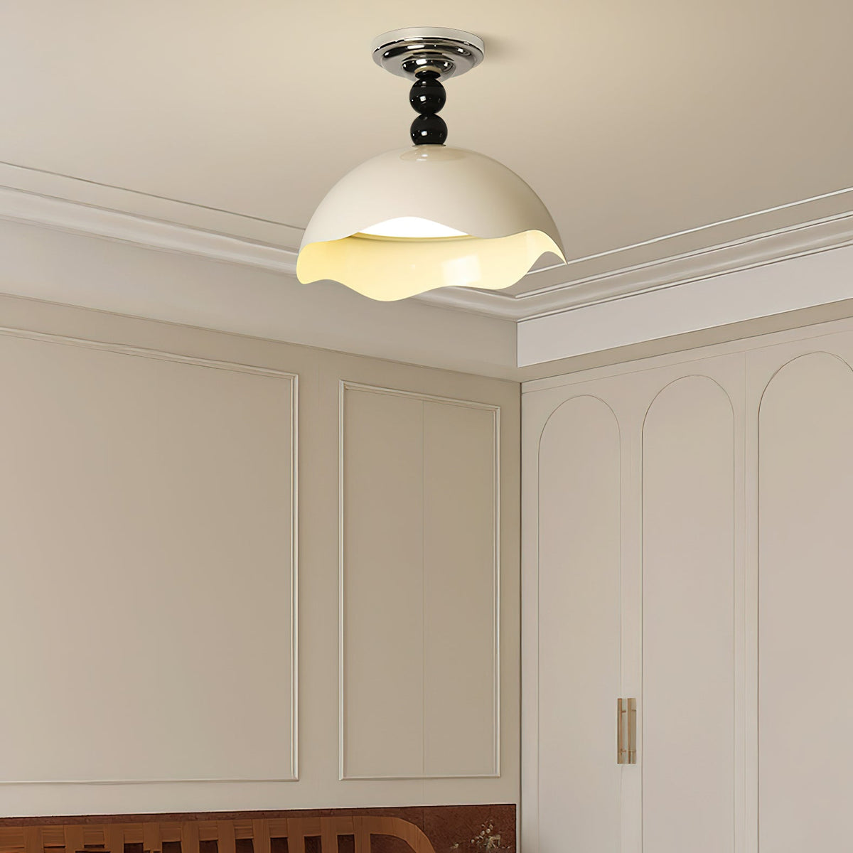 Riveella Nordic Art Wave Crest Ceiling Lamp