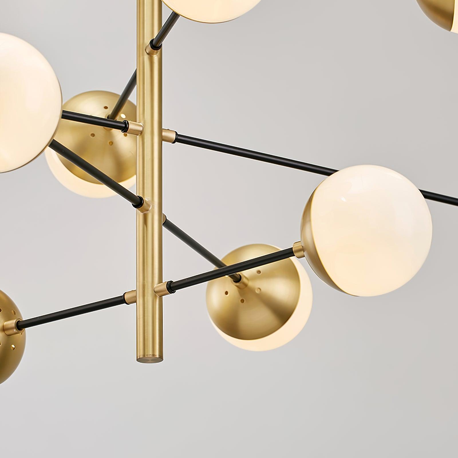 Celaora Chandelier Waverly Glass Elegant