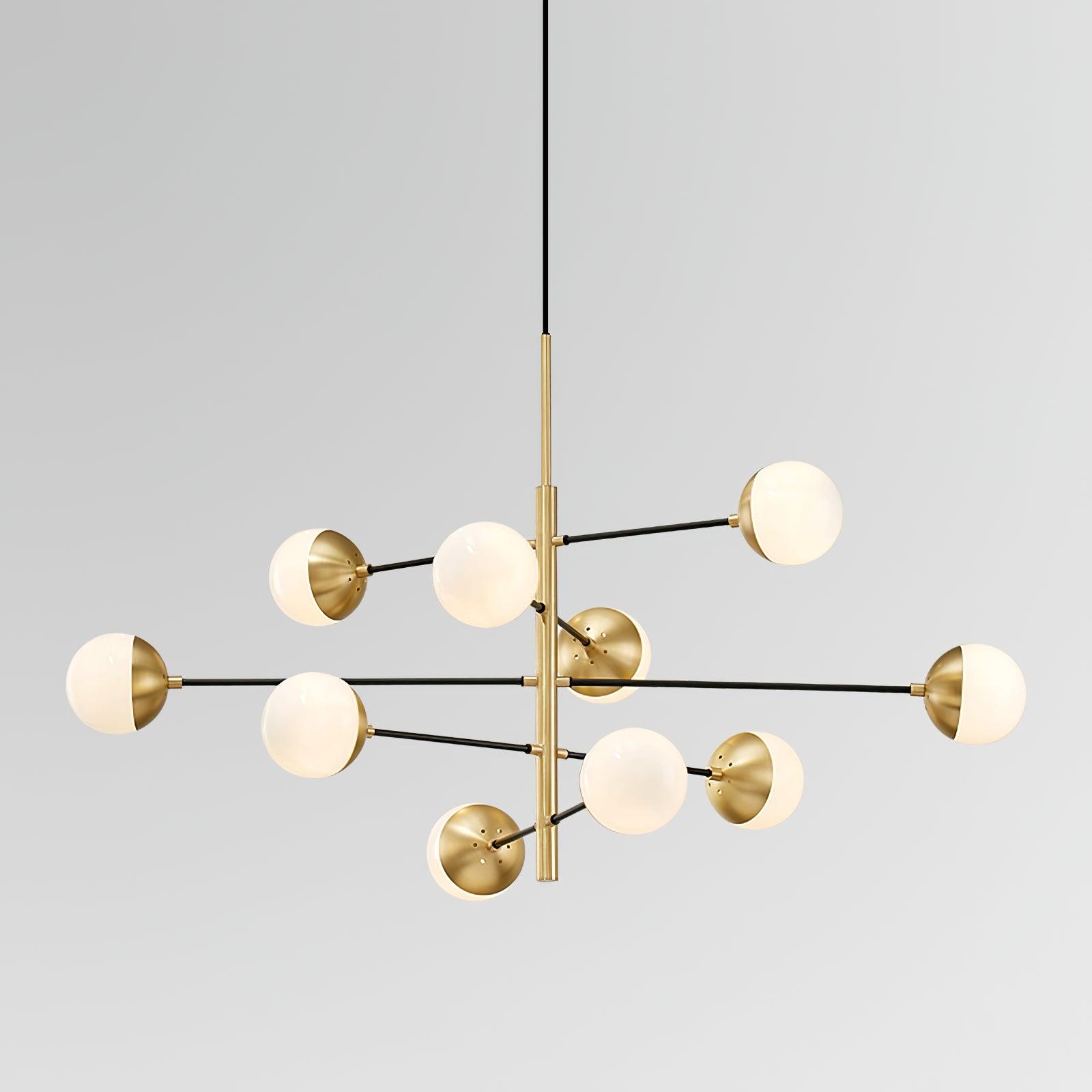 Celaora Chandelier Waverly Glass Elegant