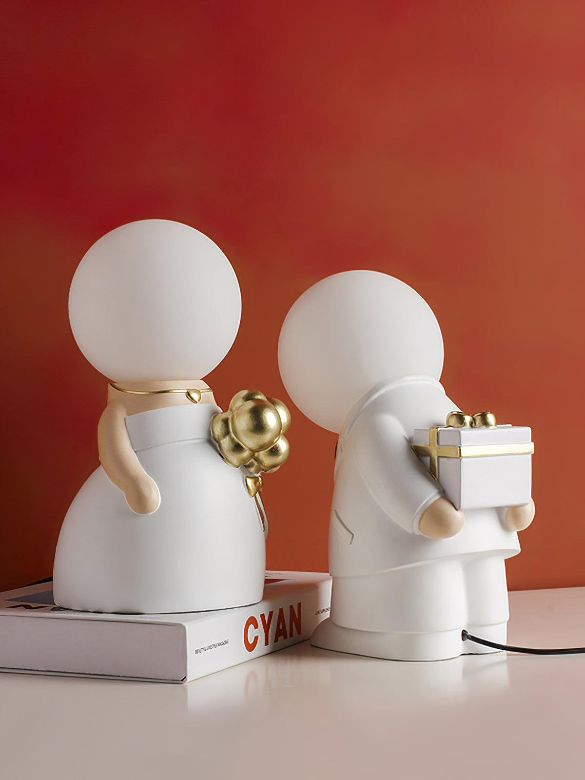 Eternal Ceramic & White Table Lamp