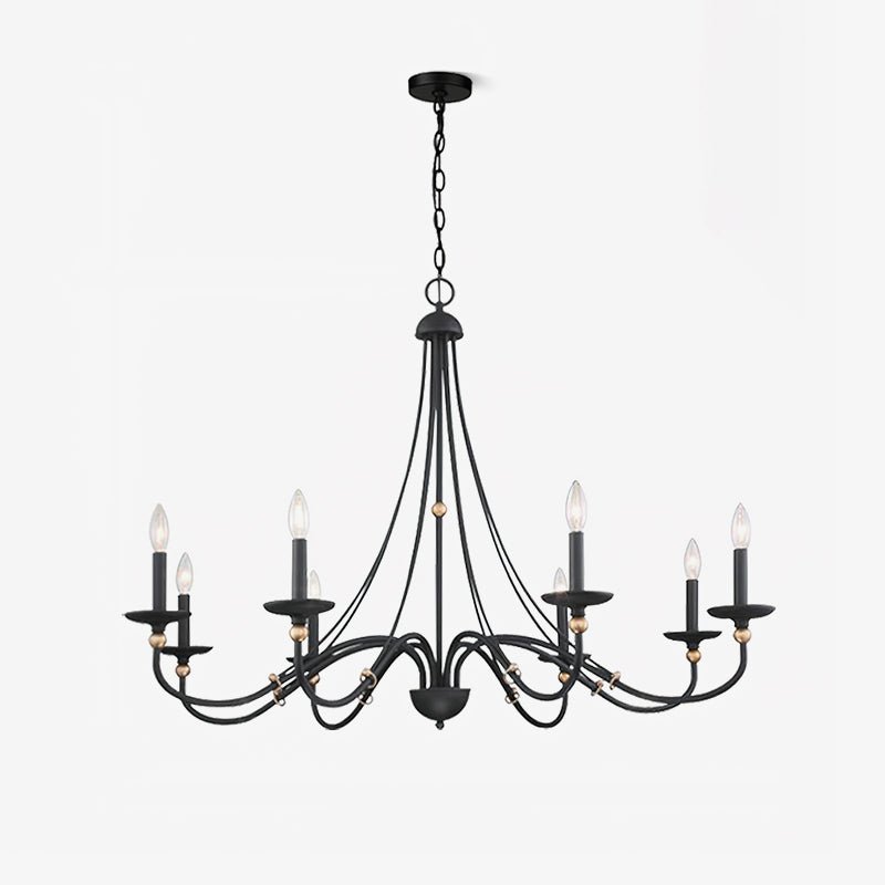 Regalia Vintage Brass Chandelier