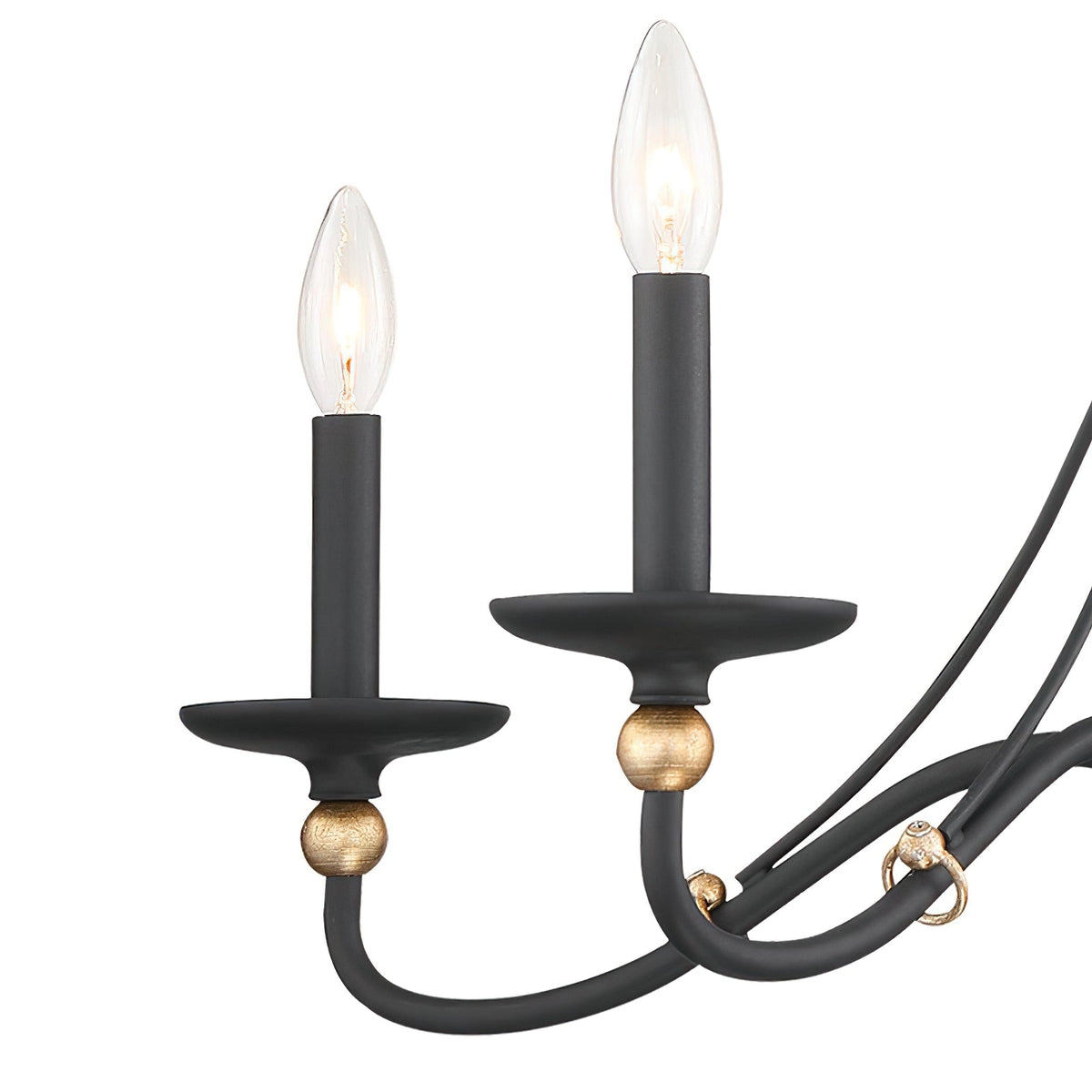 Regalia Vintage Brass Chandelier