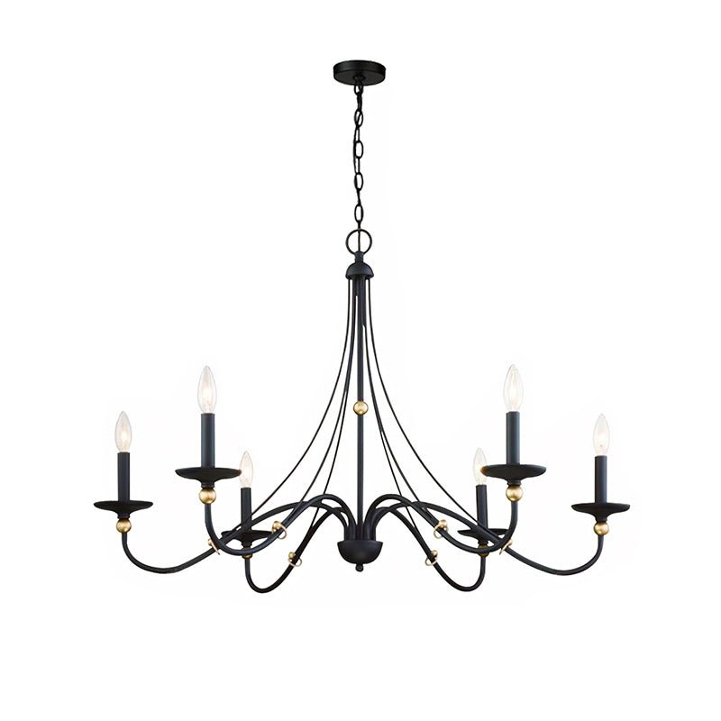 Regalia Vintage Brass Chandelier