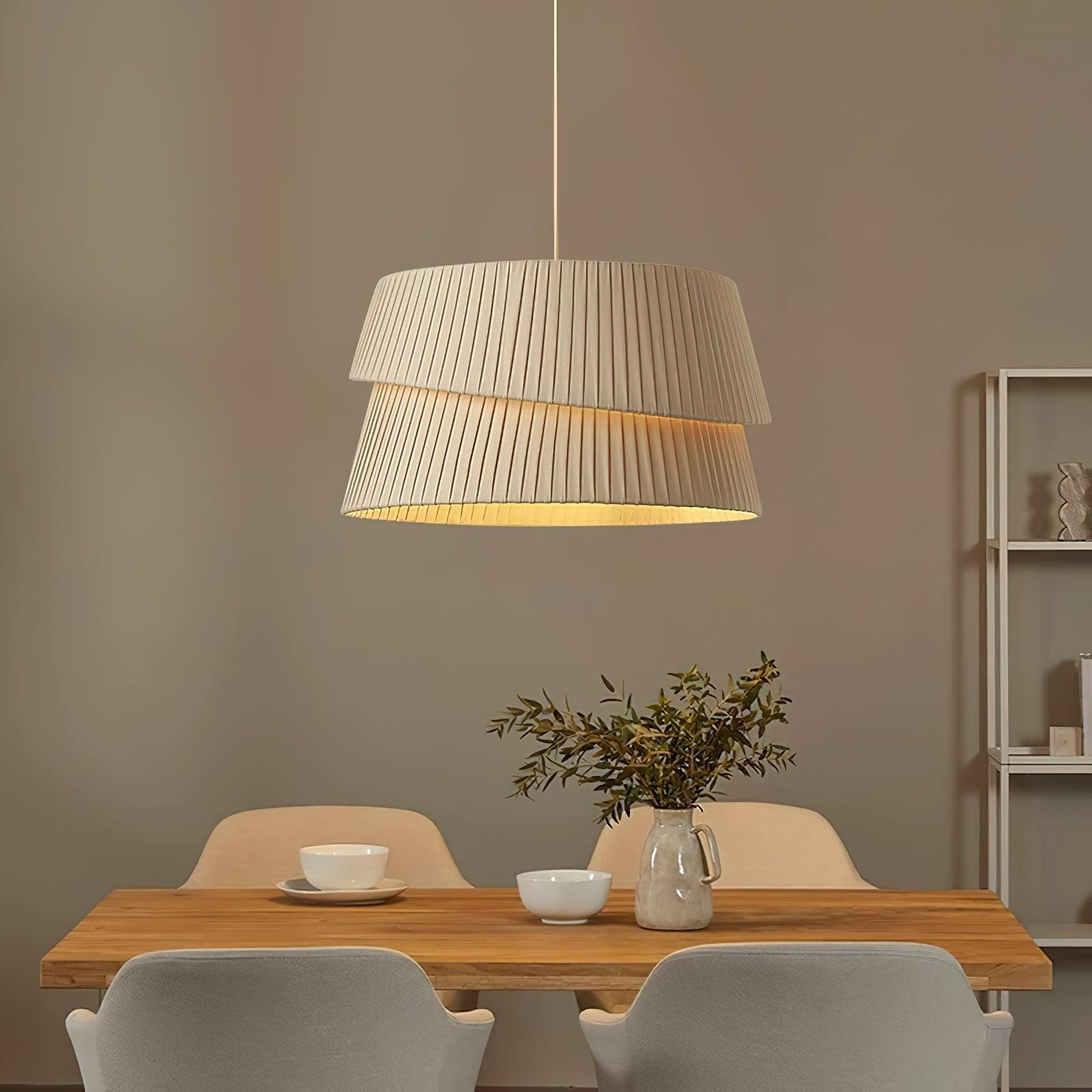 Tocan Fabric Scandinavian Pendant Light