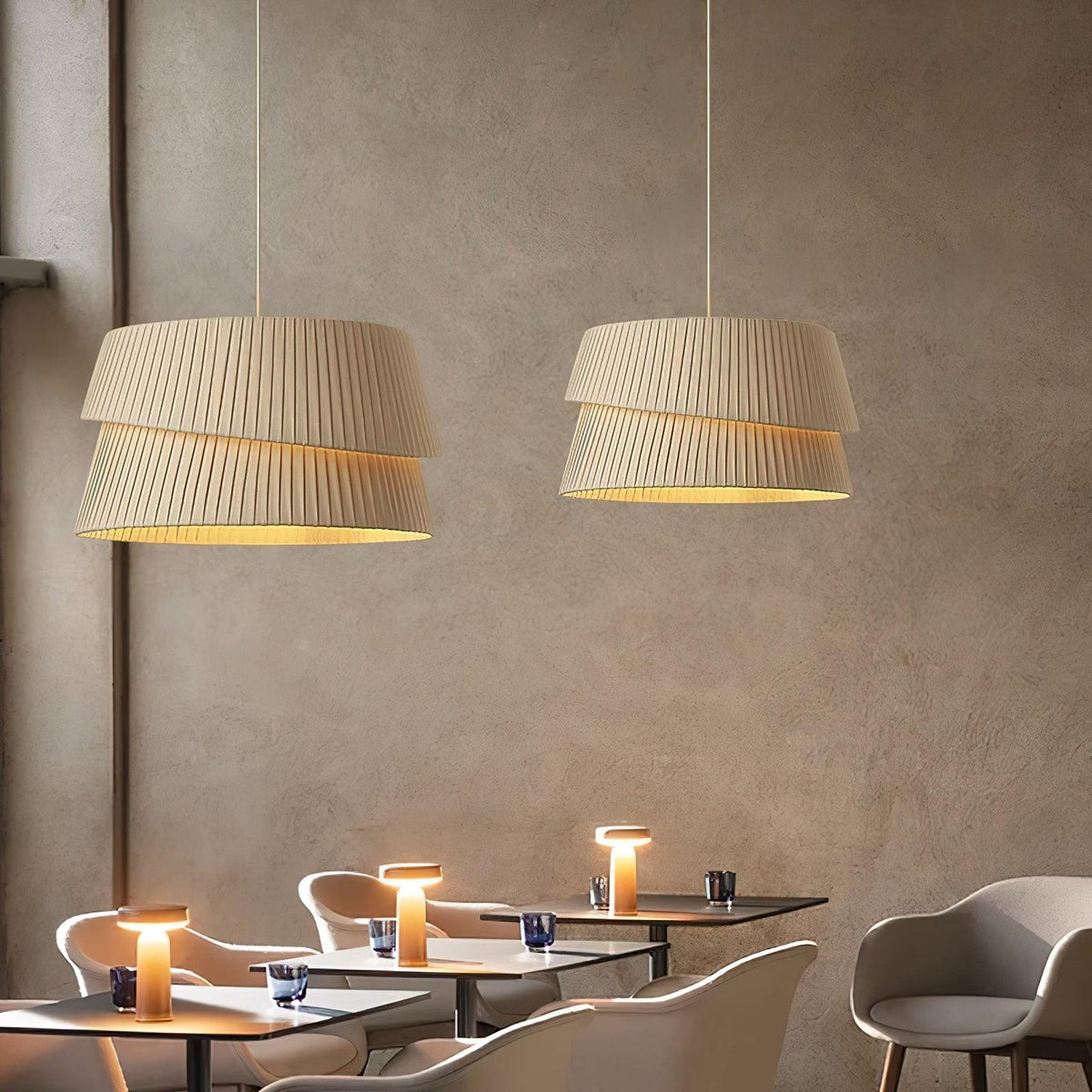 Tocan Fabric Scandinavian Pendant Light
