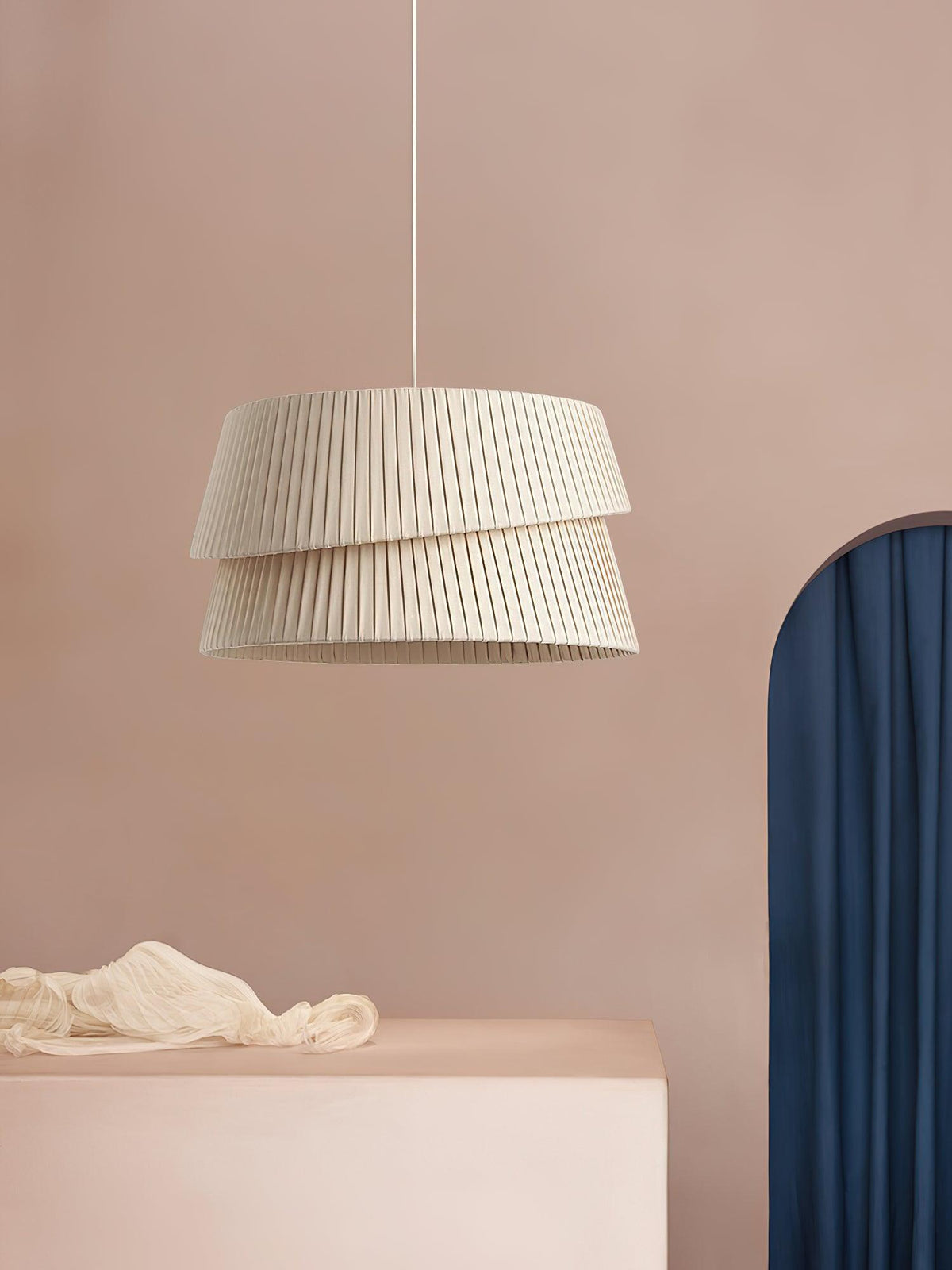 Tocan Fabric Scandinavian Pendant Light
