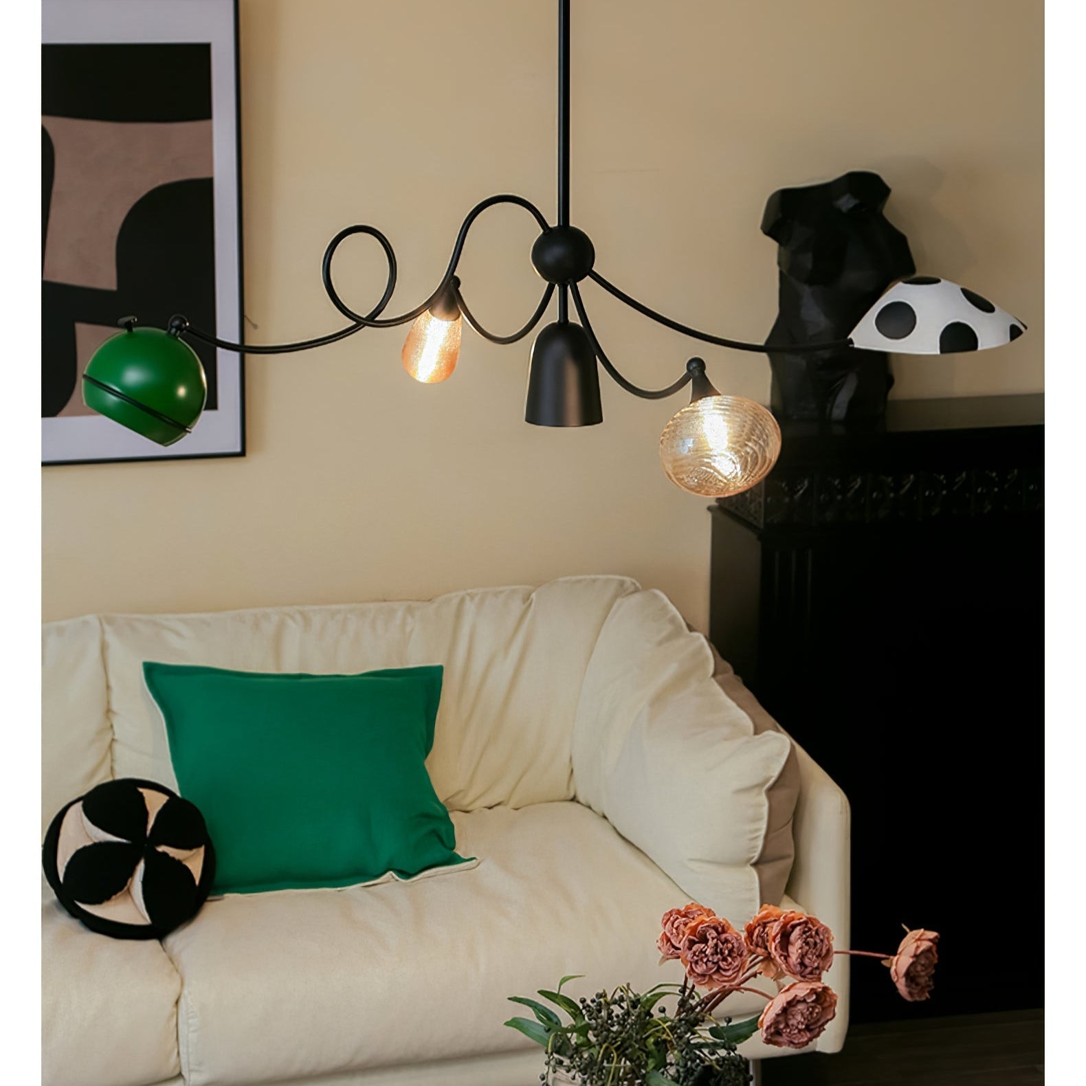 PlayfulGlass Modular Glass Pendant Light