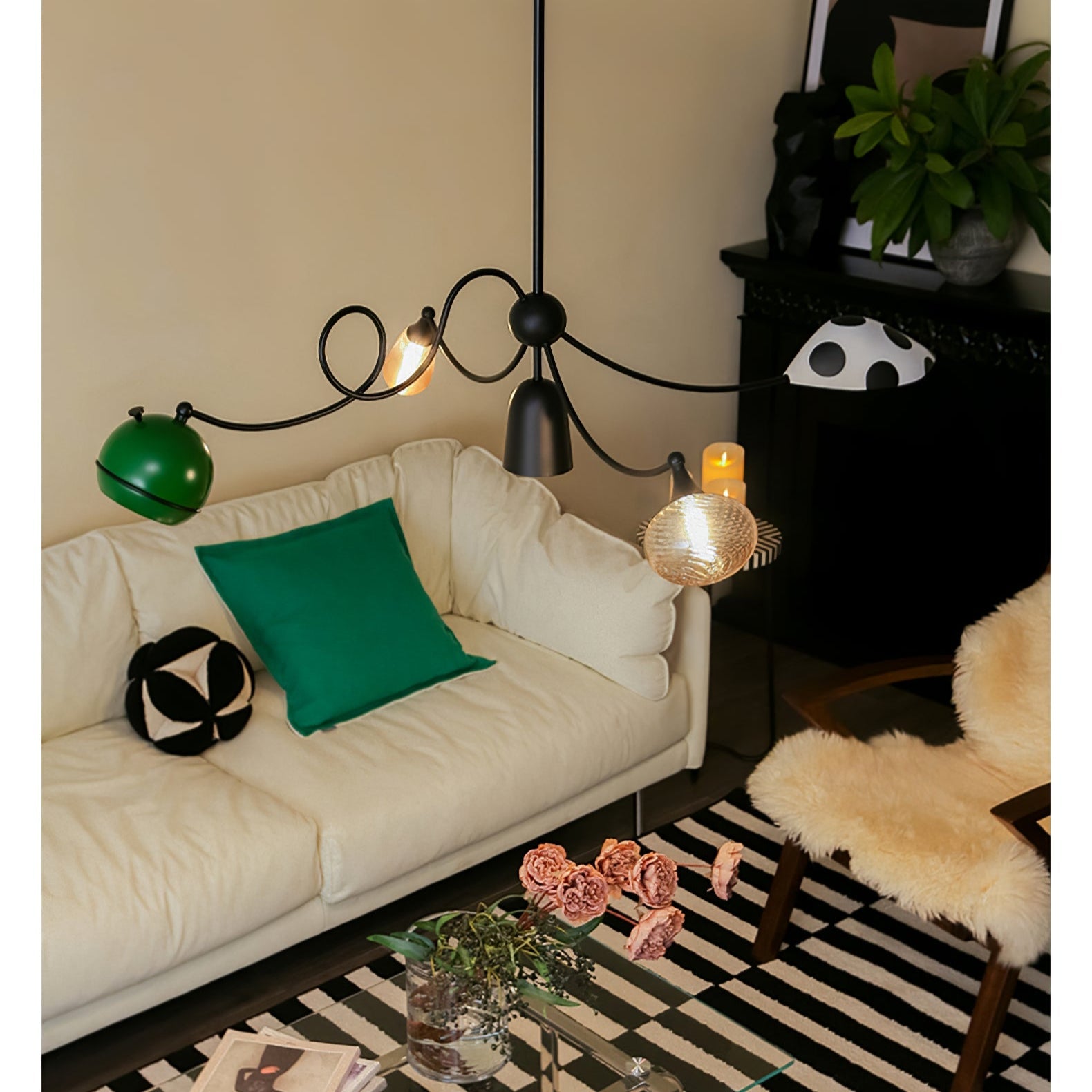 PlayfulGlass Modular Glass Pendant Light