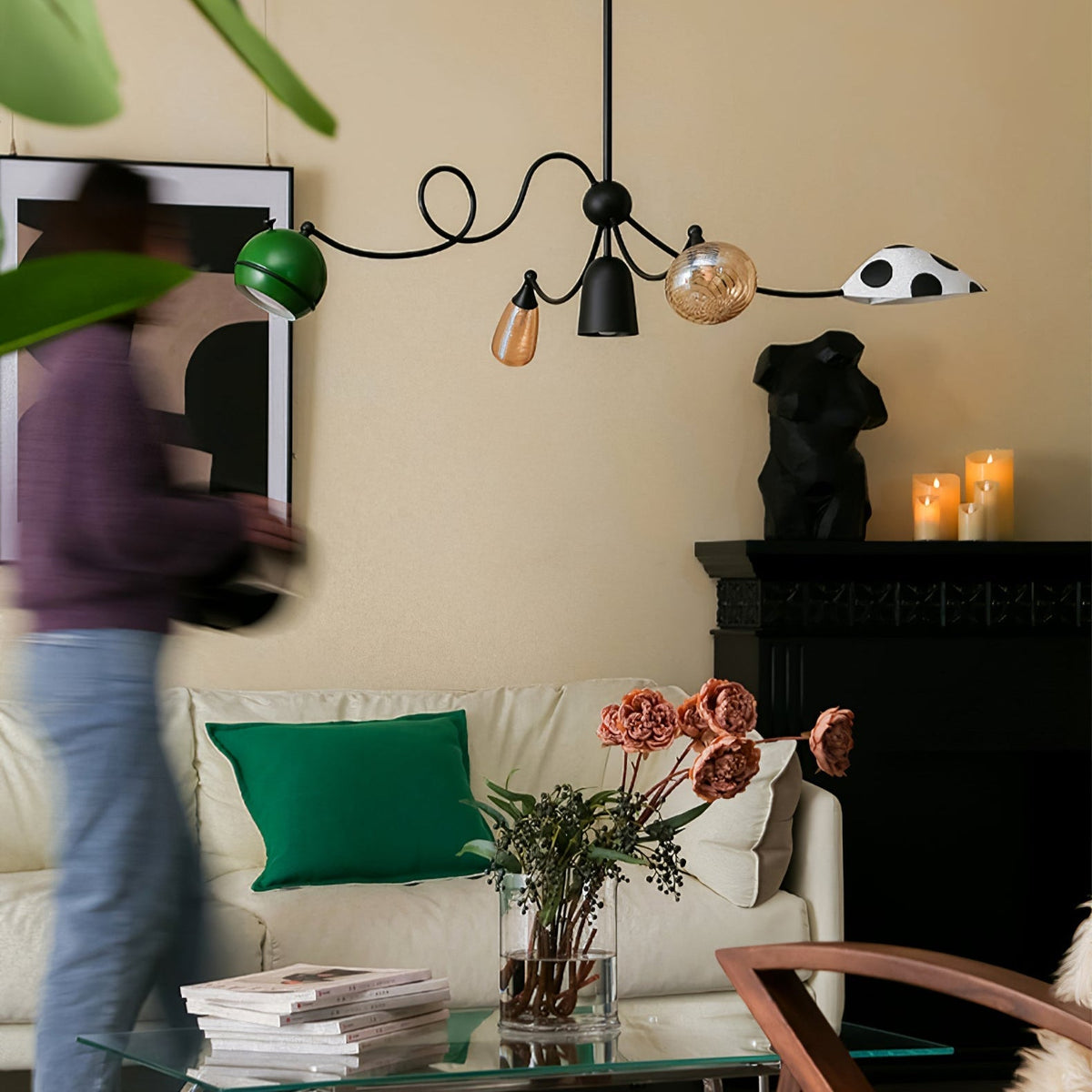 PlayfulGlass Modular Glass Pendant Light