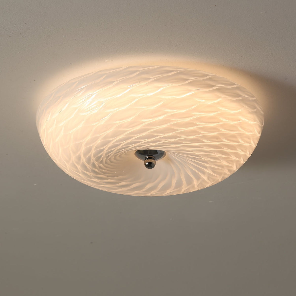 Comarion Modern Minimalist Art Glass Ceiling Light