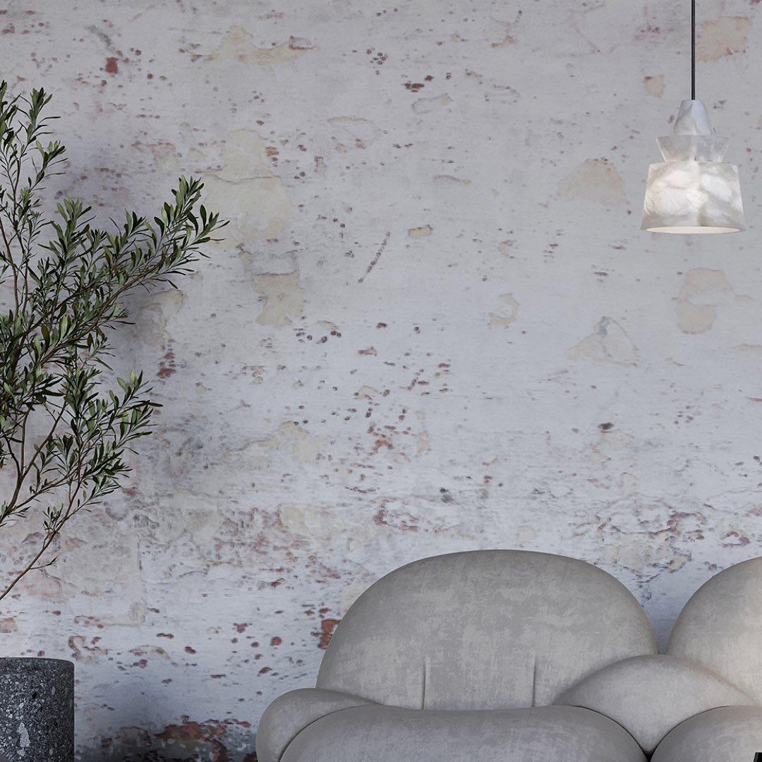 Curineth Minimalist Alabaster Pendant Light - Neutral Decor