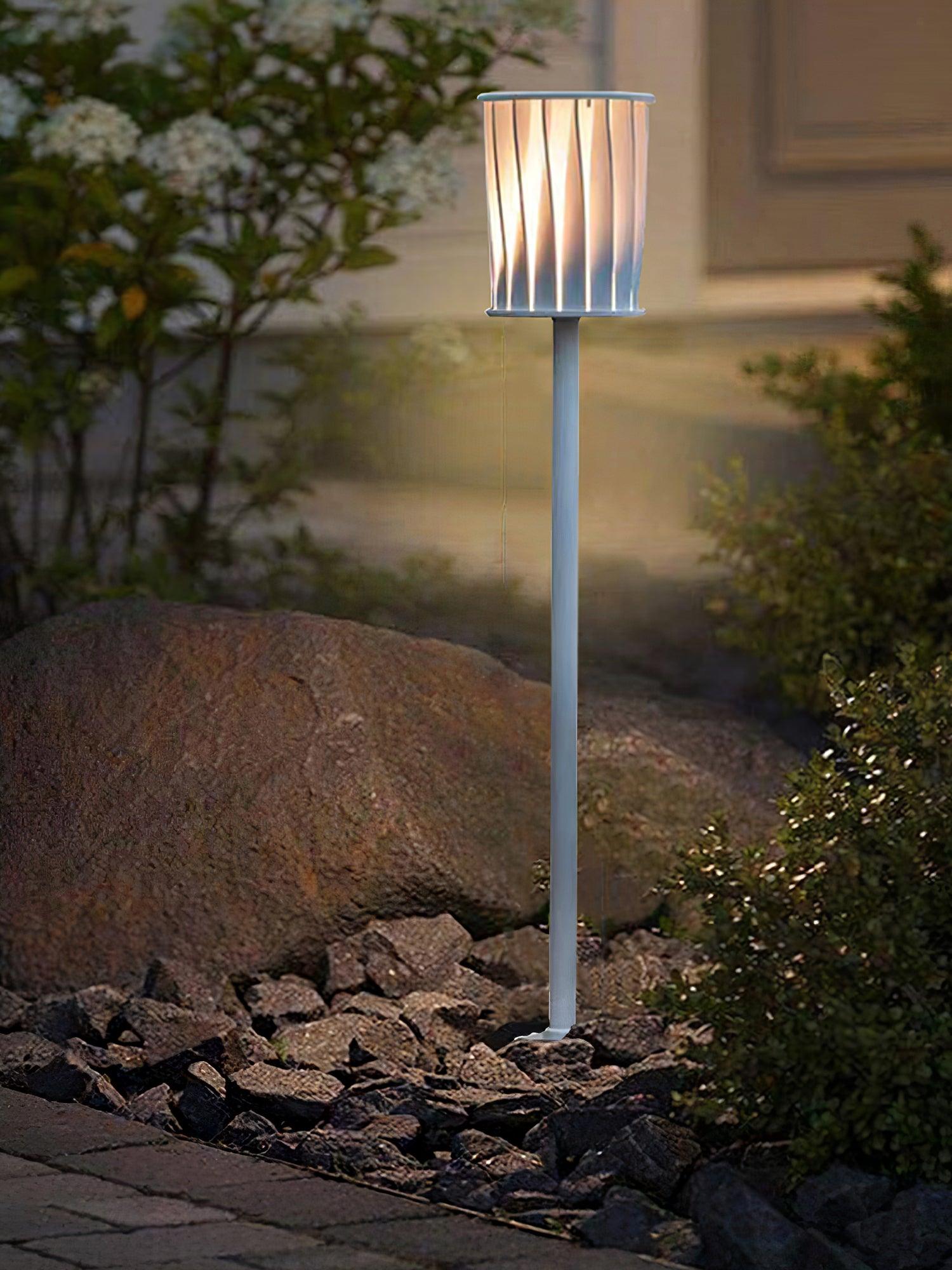 Flare Modern Aluminum Outdoor Light