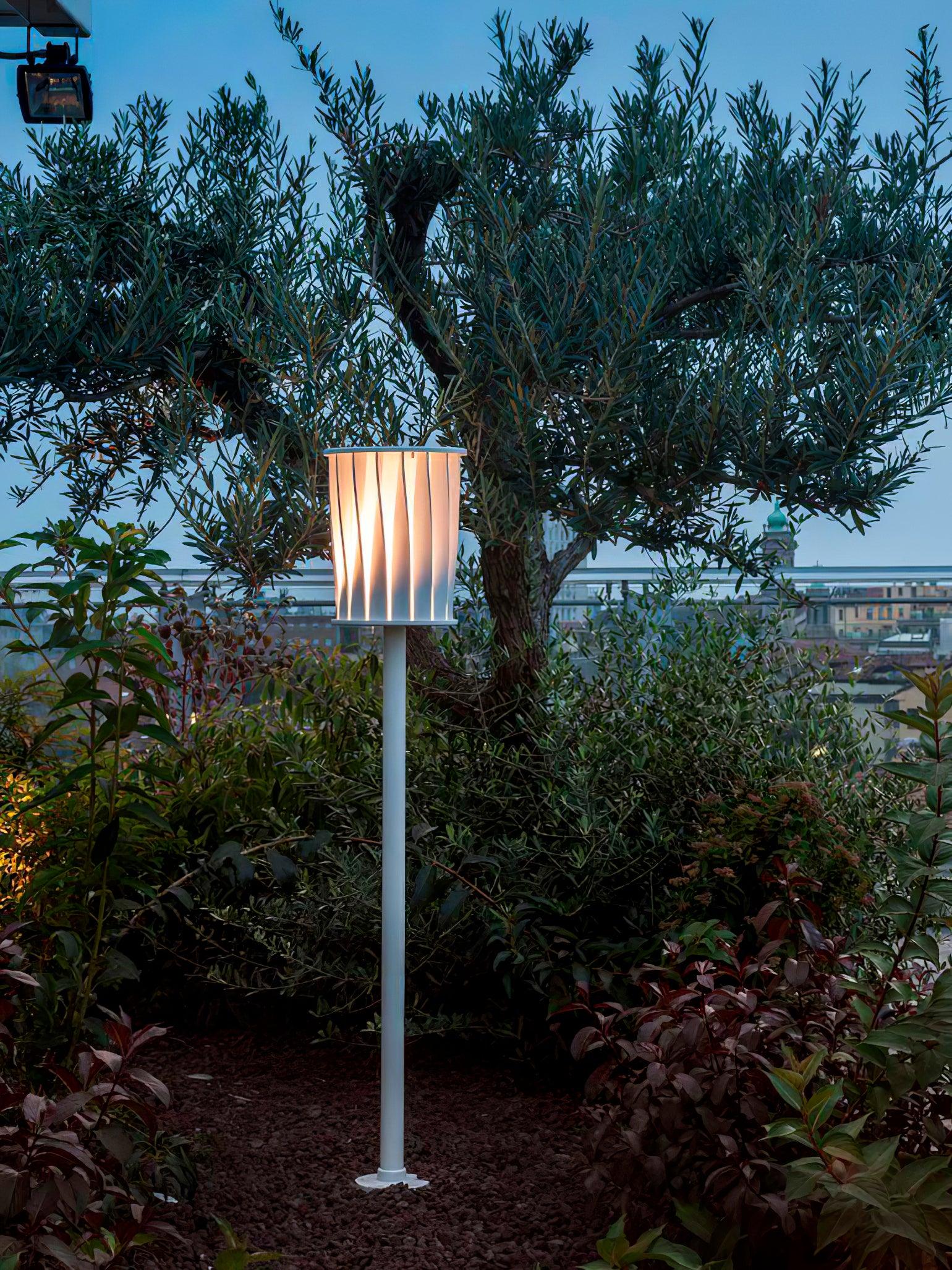 Flare Modern Aluminum Outdoor Light