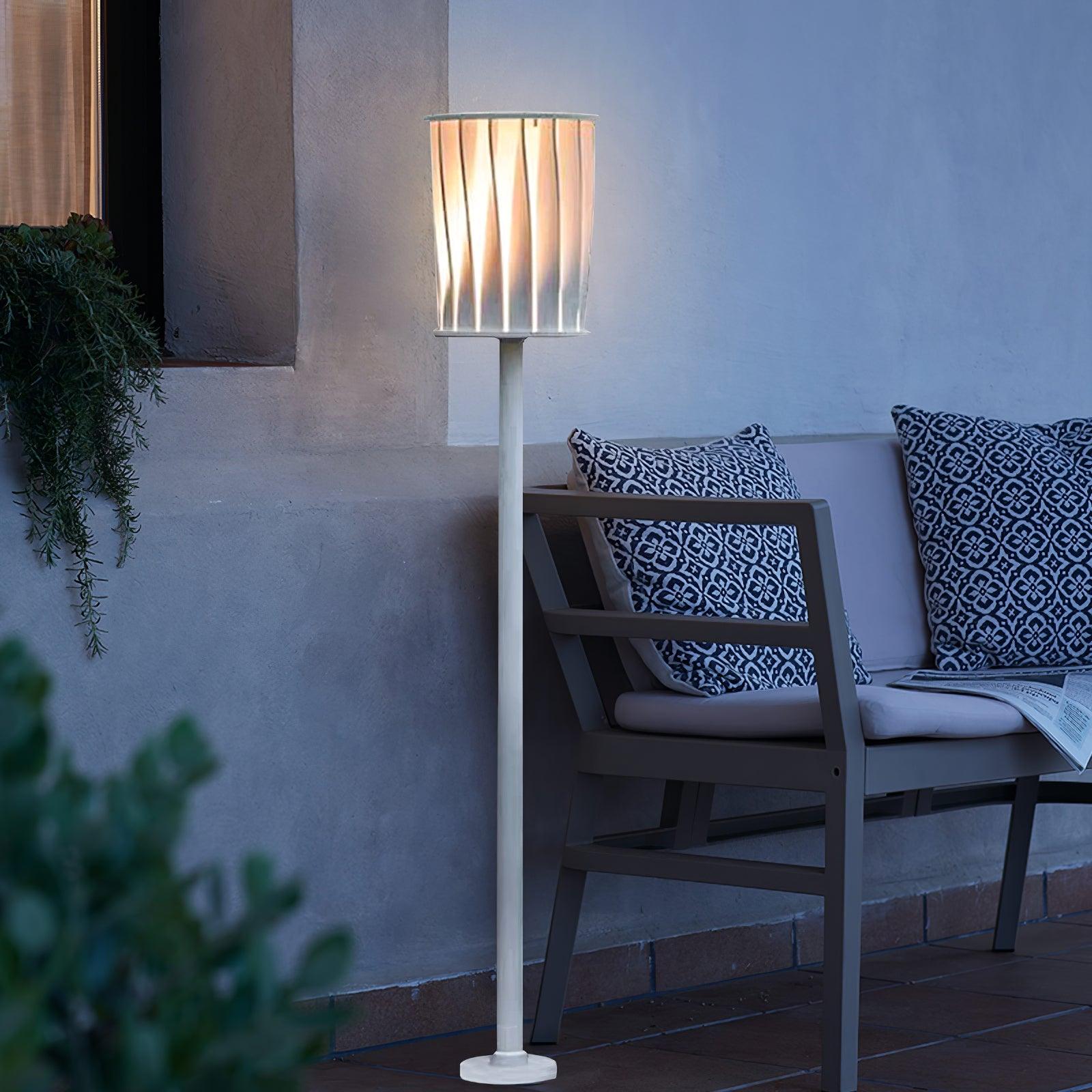Flare Modern Aluminum Outdoor Light