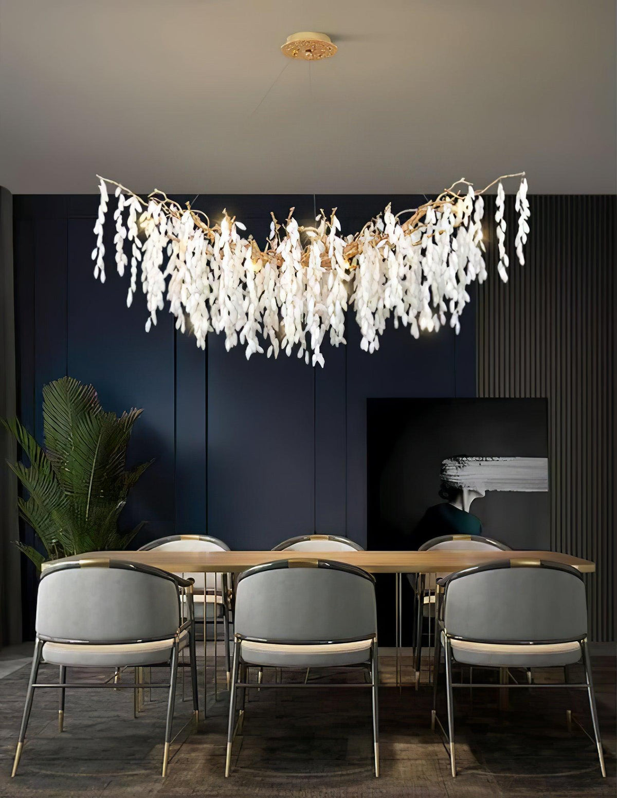 Florealis Cascading Crystal Chandelier