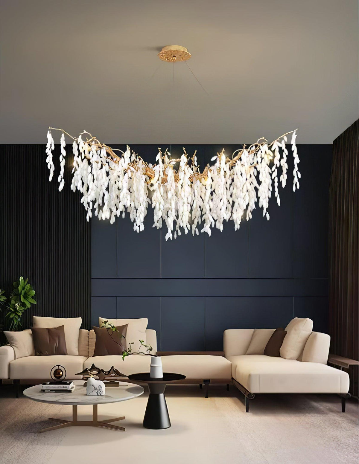 Florealis Cascading Crystal Chandelier