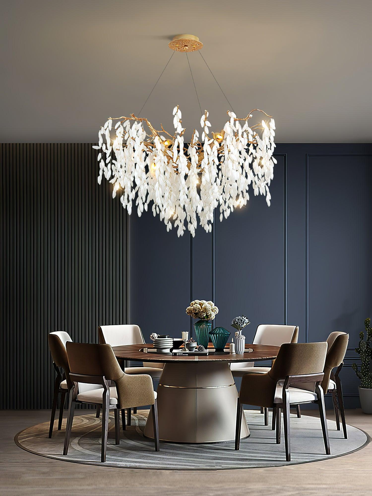 Florealis Cascading Crystal Chandelier