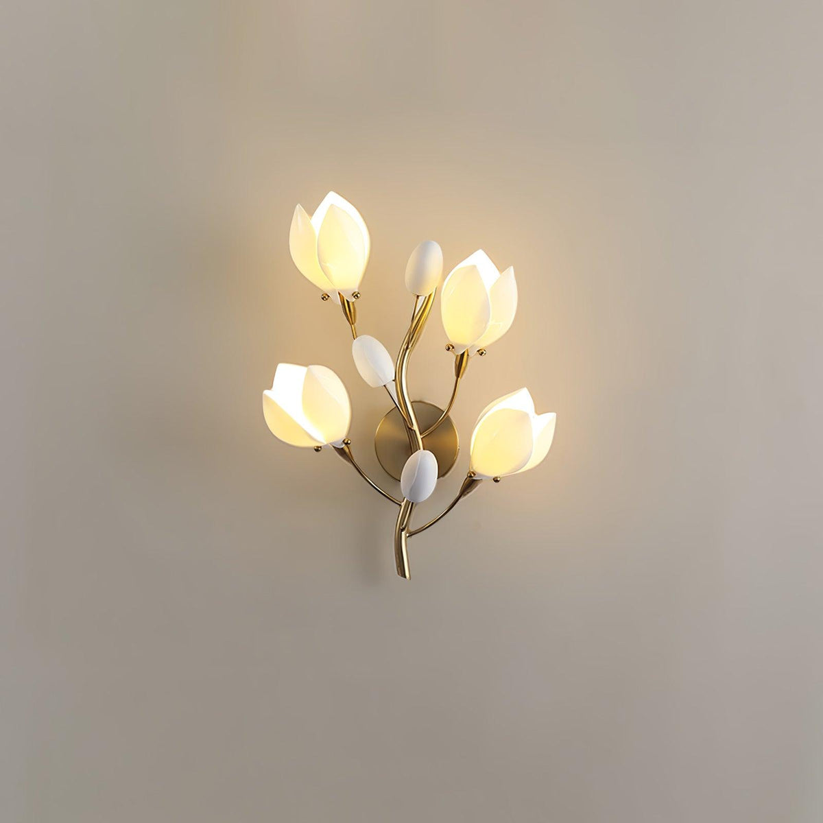 Dirixa Magnolia Elegance Ceramic Wall Lamp