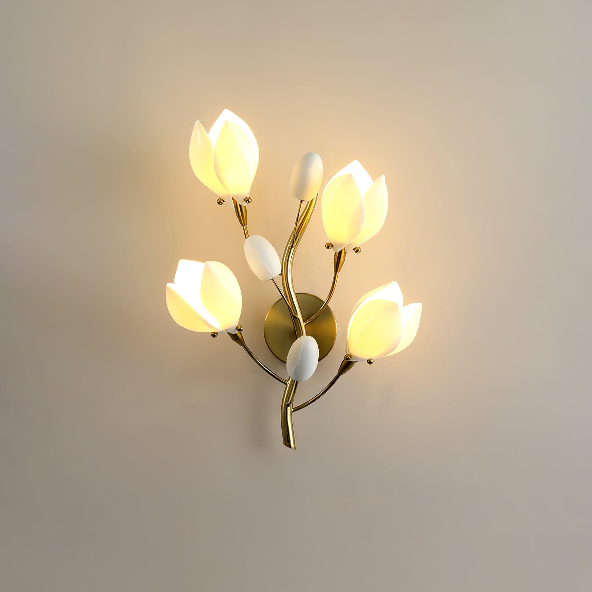 Dirixa Magnolia Elegance Ceramic Wall Lamp