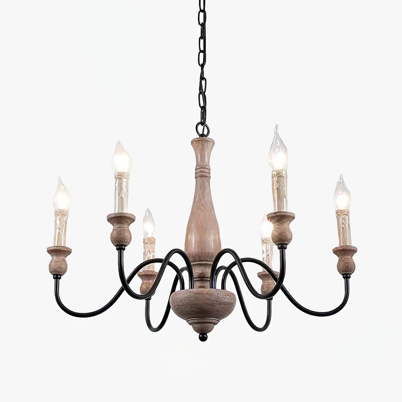 Viraarena Chandelier Farmhouse Rustic