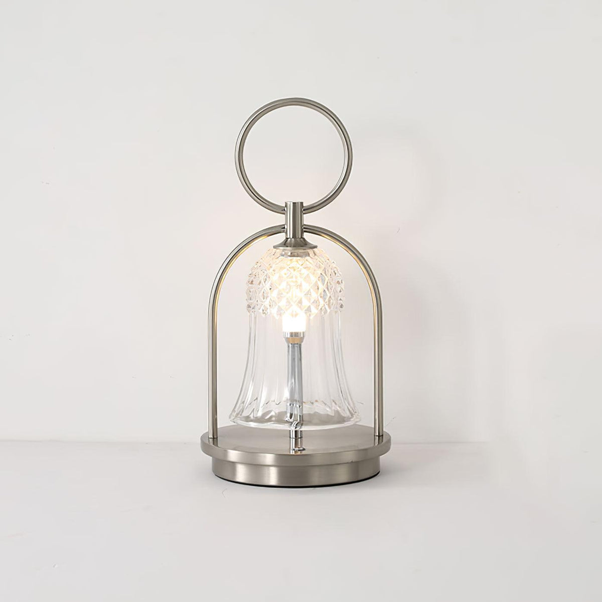 Bell Vintage Glass Table Lamp