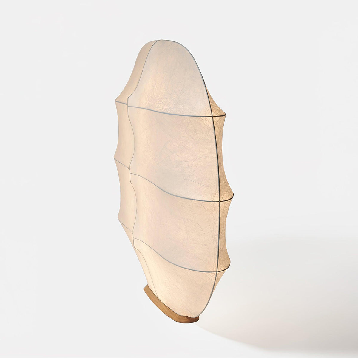 Lylaeos Organic Form Imitation Silk Wall Light