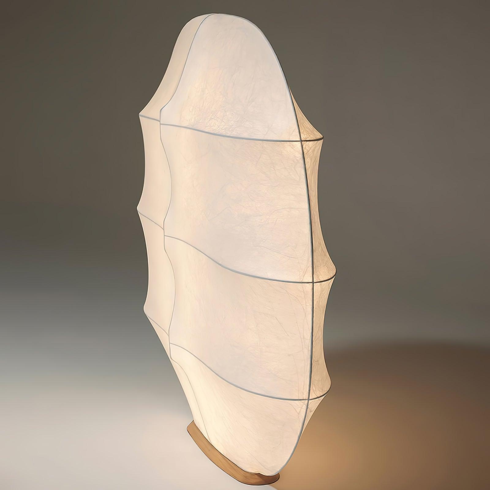 Lylaeos Organic Form Imitation Silk Wall Light