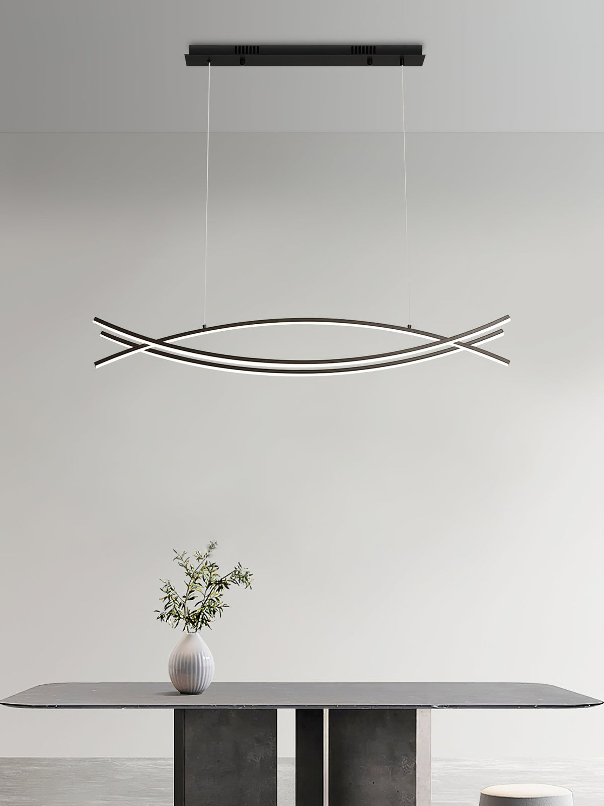 Curinis Modern Minimalist Art LED Chandelier