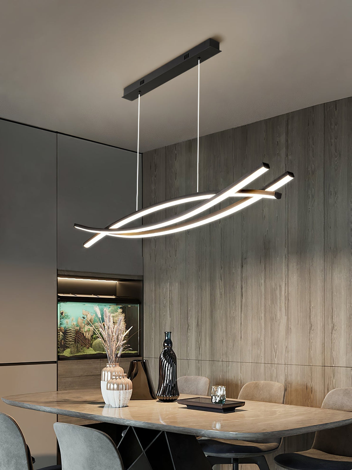 Curinis Modern Minimalist Art LED Chandelier