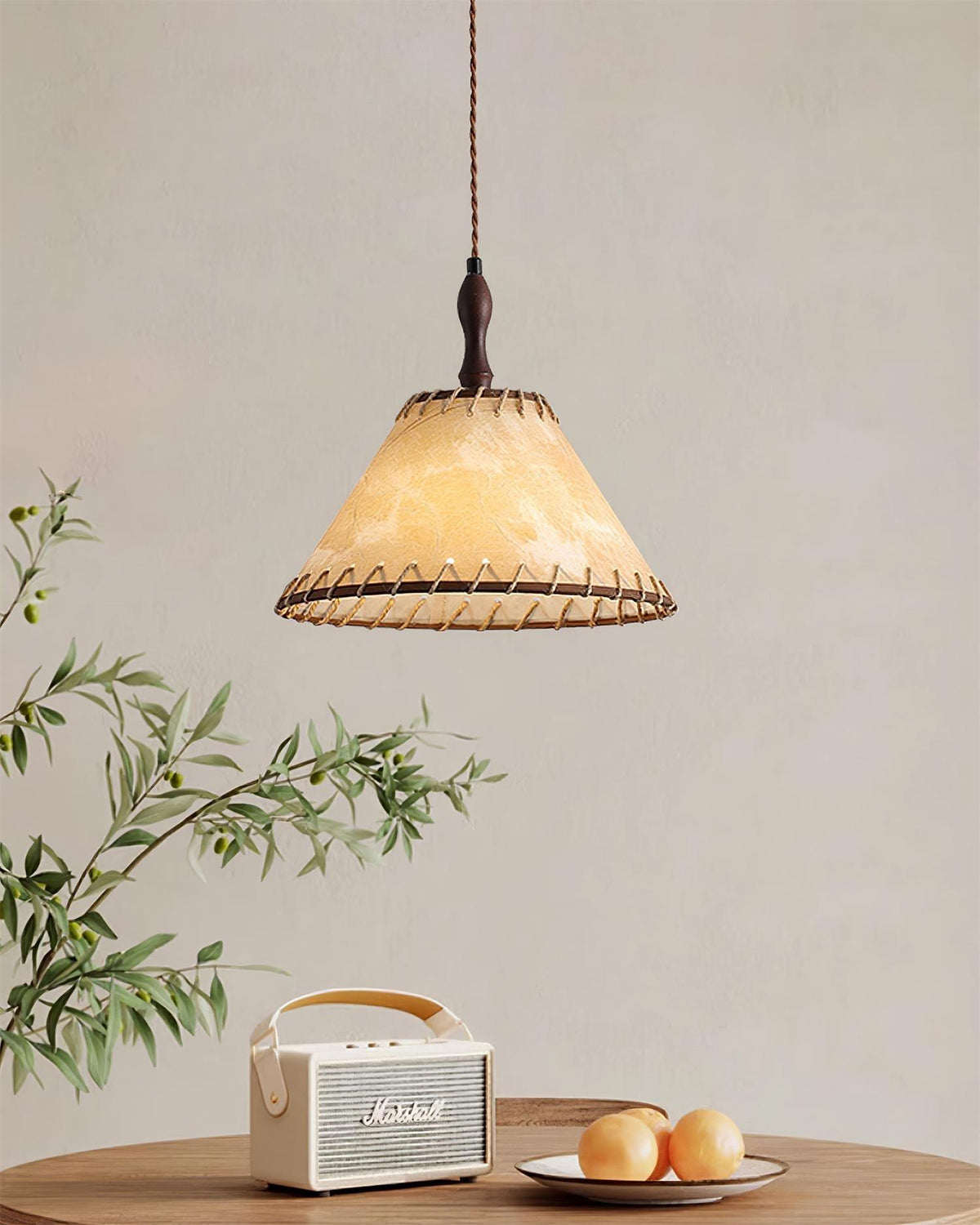 Linoena Modern Fabric Pendant Light