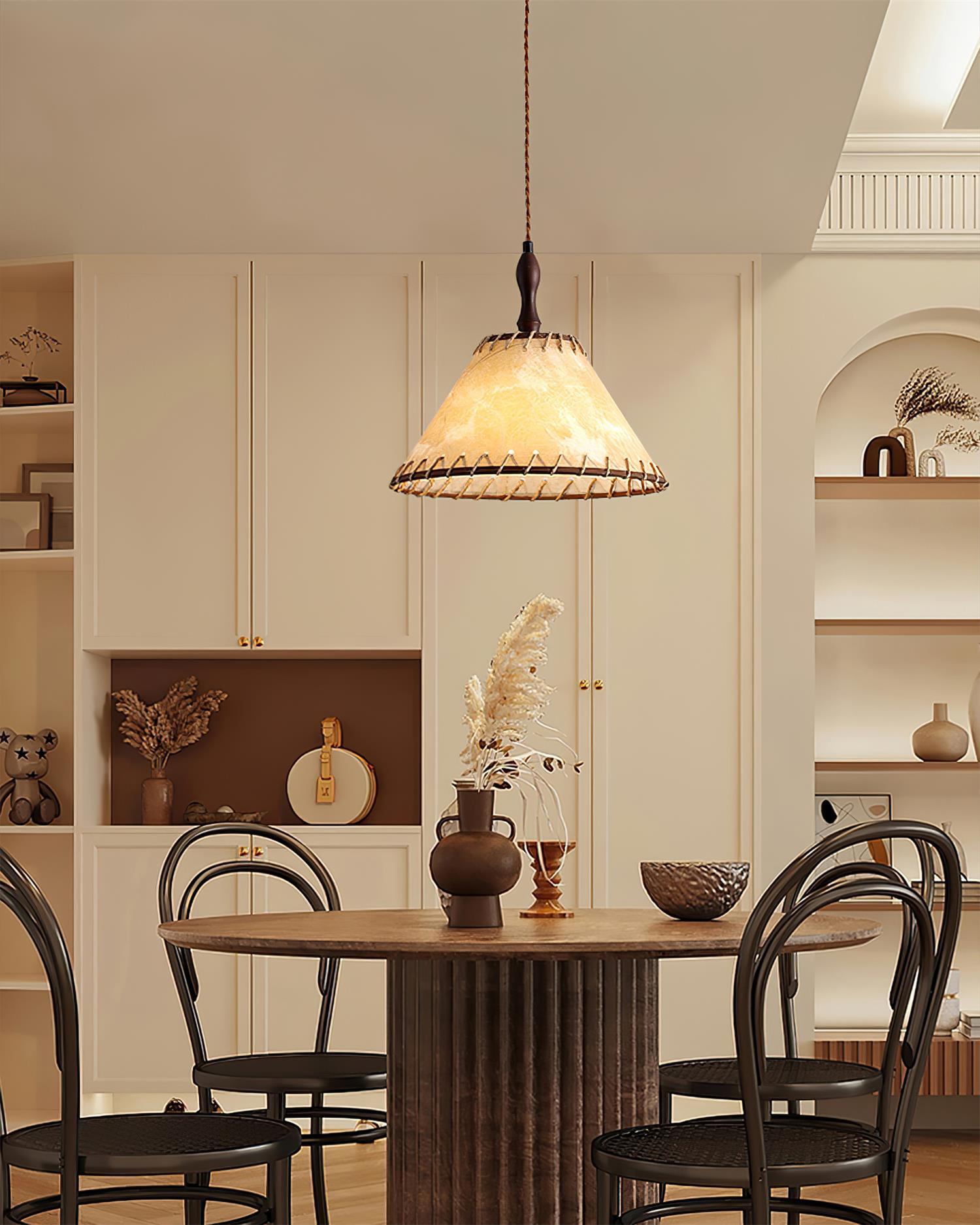 Linoena Modern Fabric Pendant Light