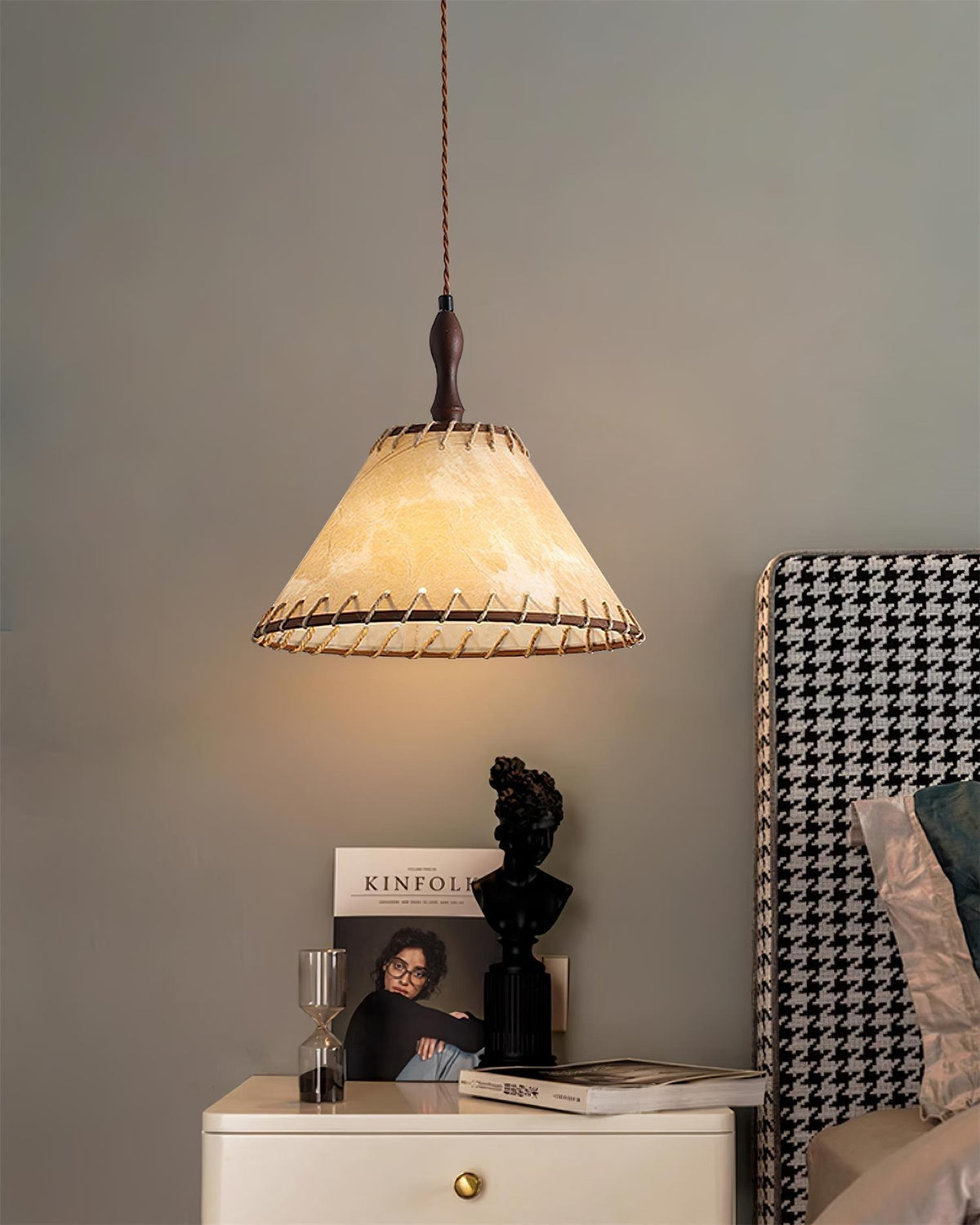 Linoena Modern Fabric Pendant Light