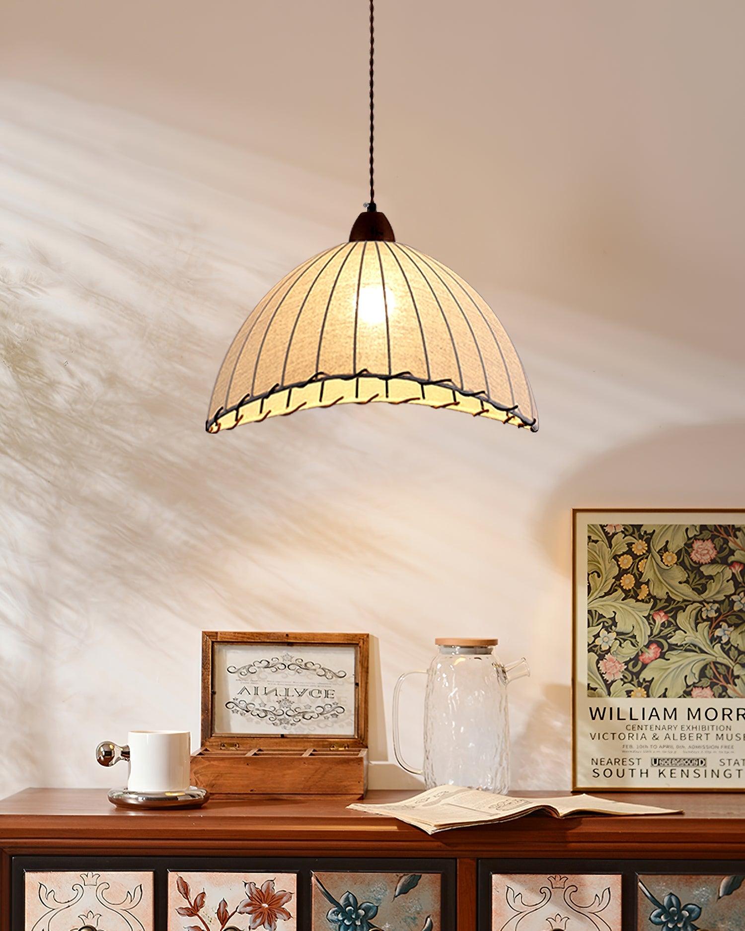 Linoena Modern Fabric Pendant Light