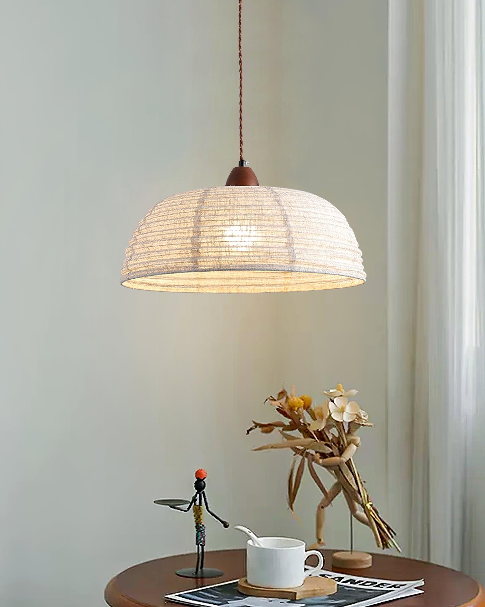 Linoena Modern Fabric Pendant Light