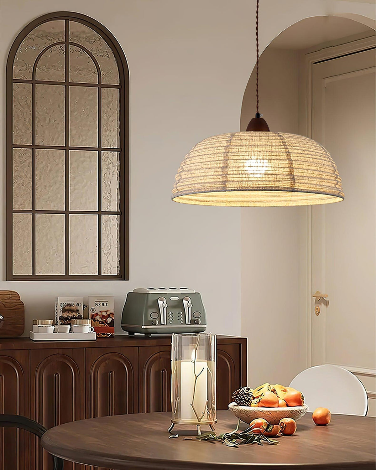 Linoena Modern Fabric Pendant Light