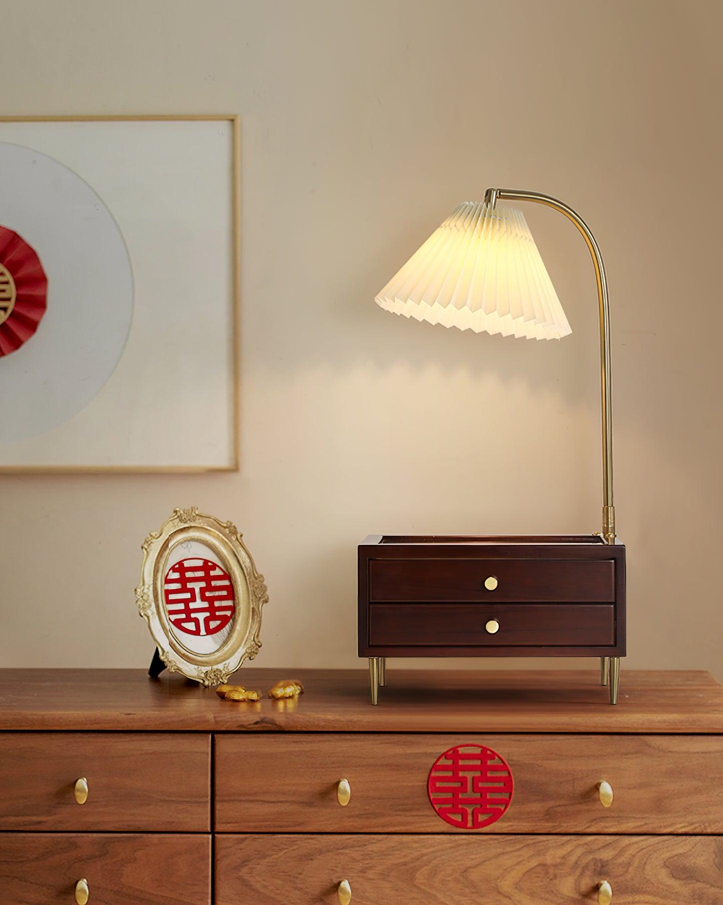 Fold Classic Fabric Table Lamp
