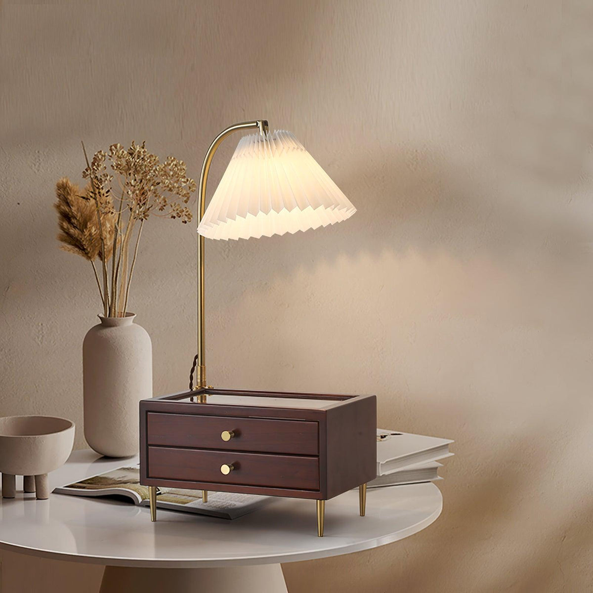 Fold Classic Fabric Table Lamp