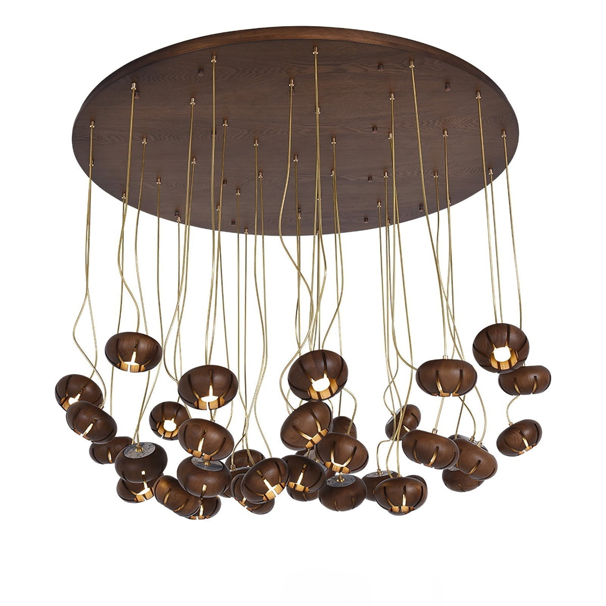 Zasorir Sculptural Marble Cluster Pendant Light