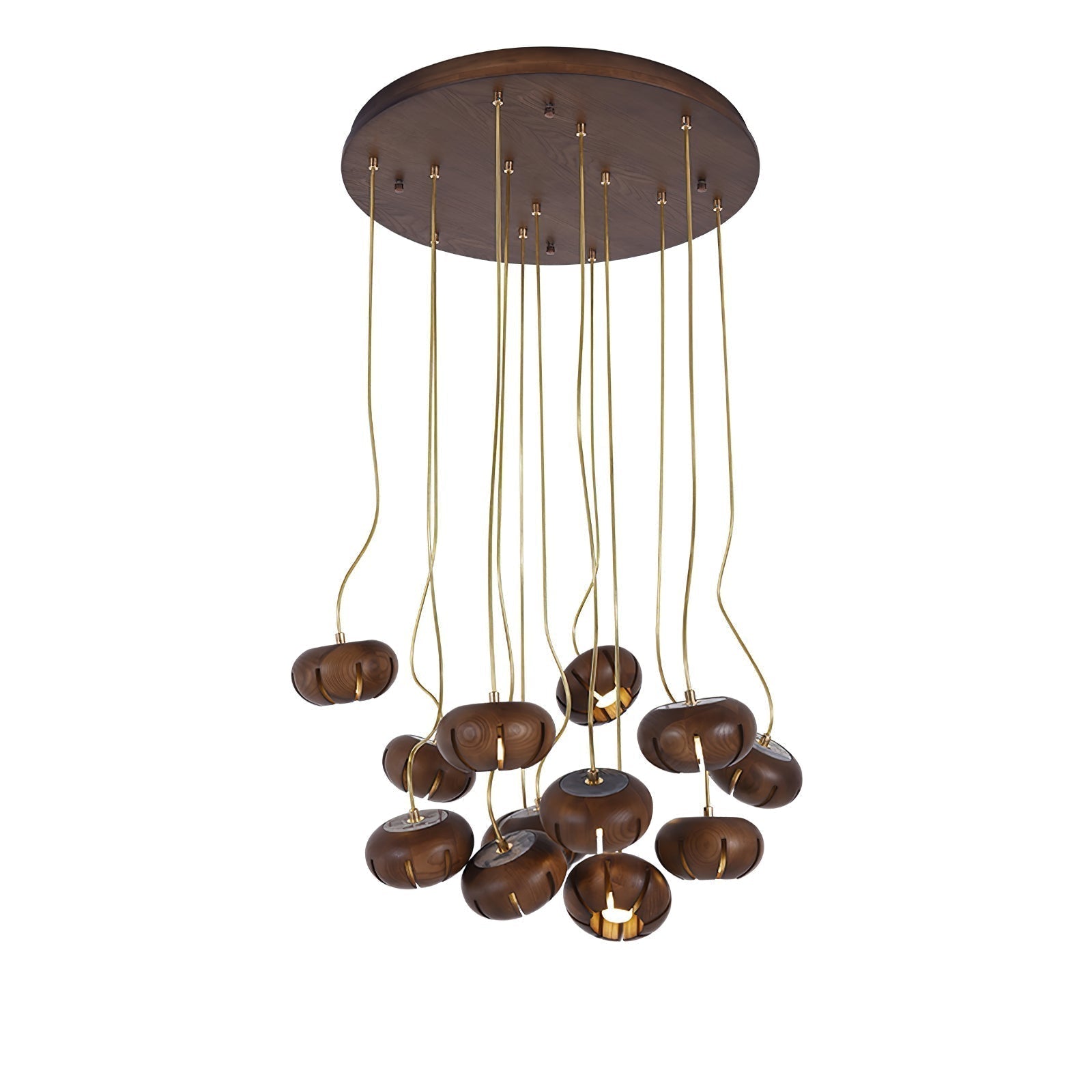 Zasorir Sculptural Marble Cluster Pendant Light