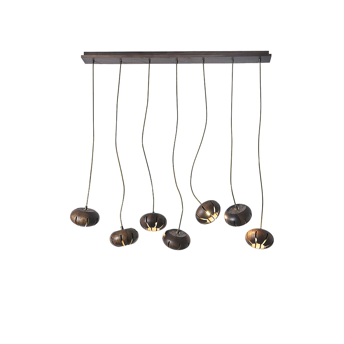 Zasorir Sculptural Marble Cluster Pendant Light