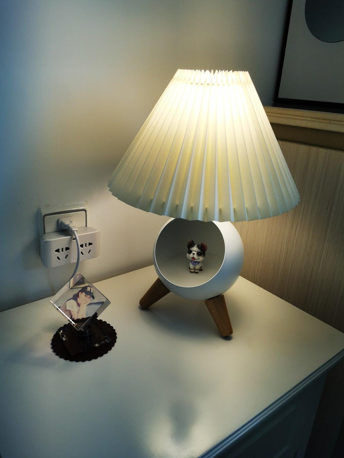 Hazelle Modern Fabric Table Lamp