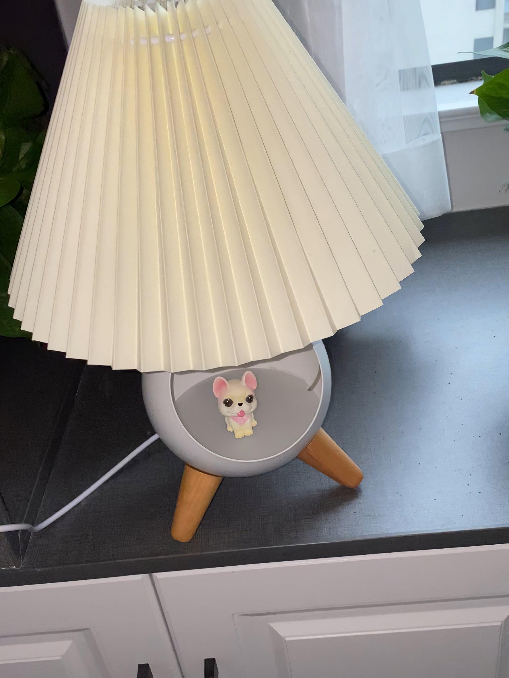 Hazelle Modern Fabric Table Lamp