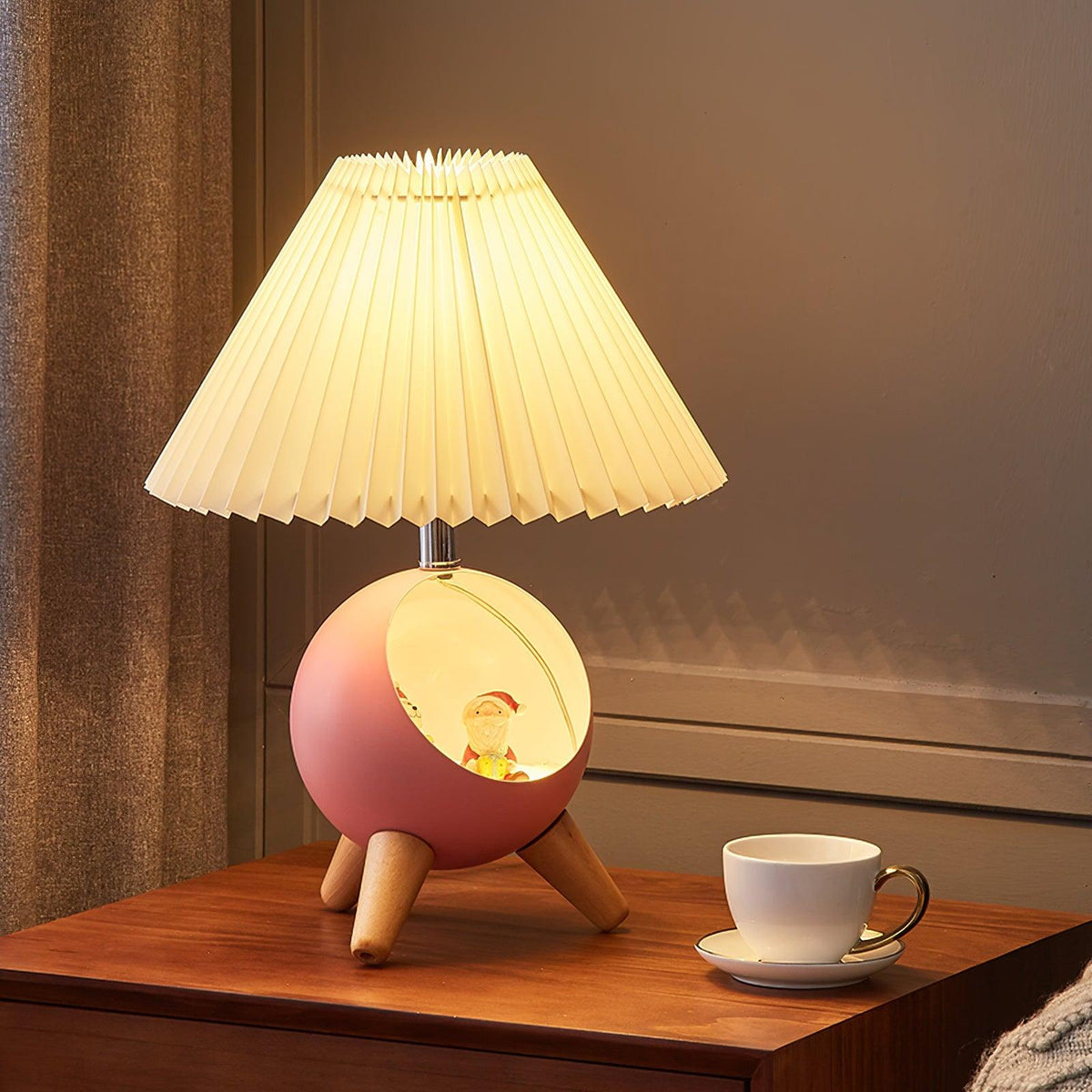Hazelle Modern Fabric Table Lamp