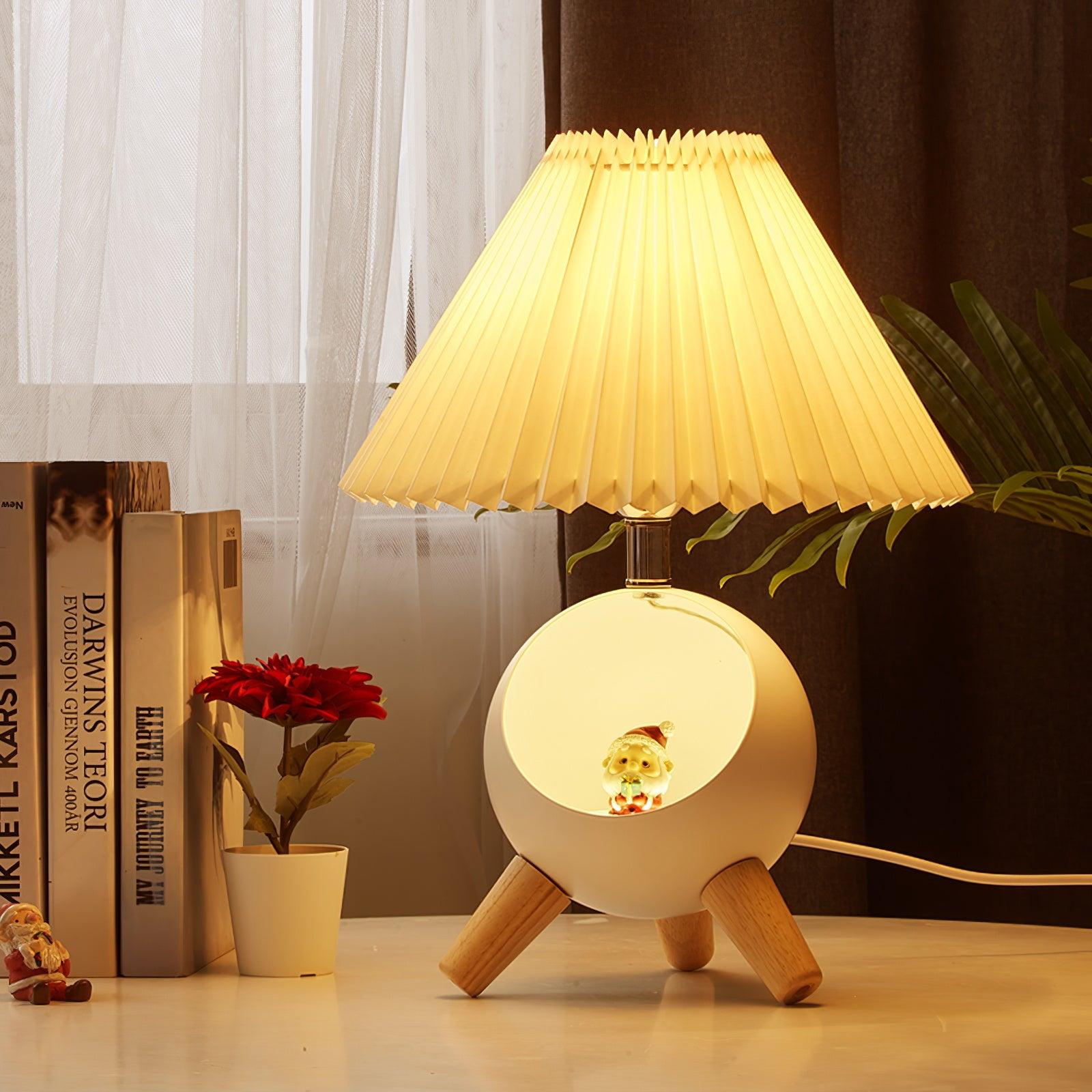 Hazelle Modern Fabric Table Lamp