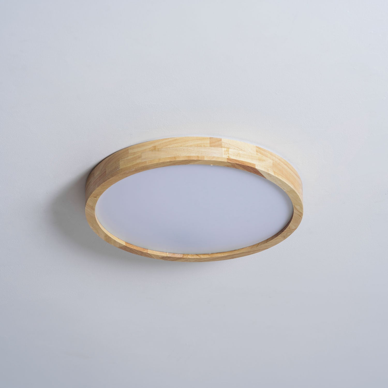 Edenford Wooden Geometric Flush Mount Ceiling Light