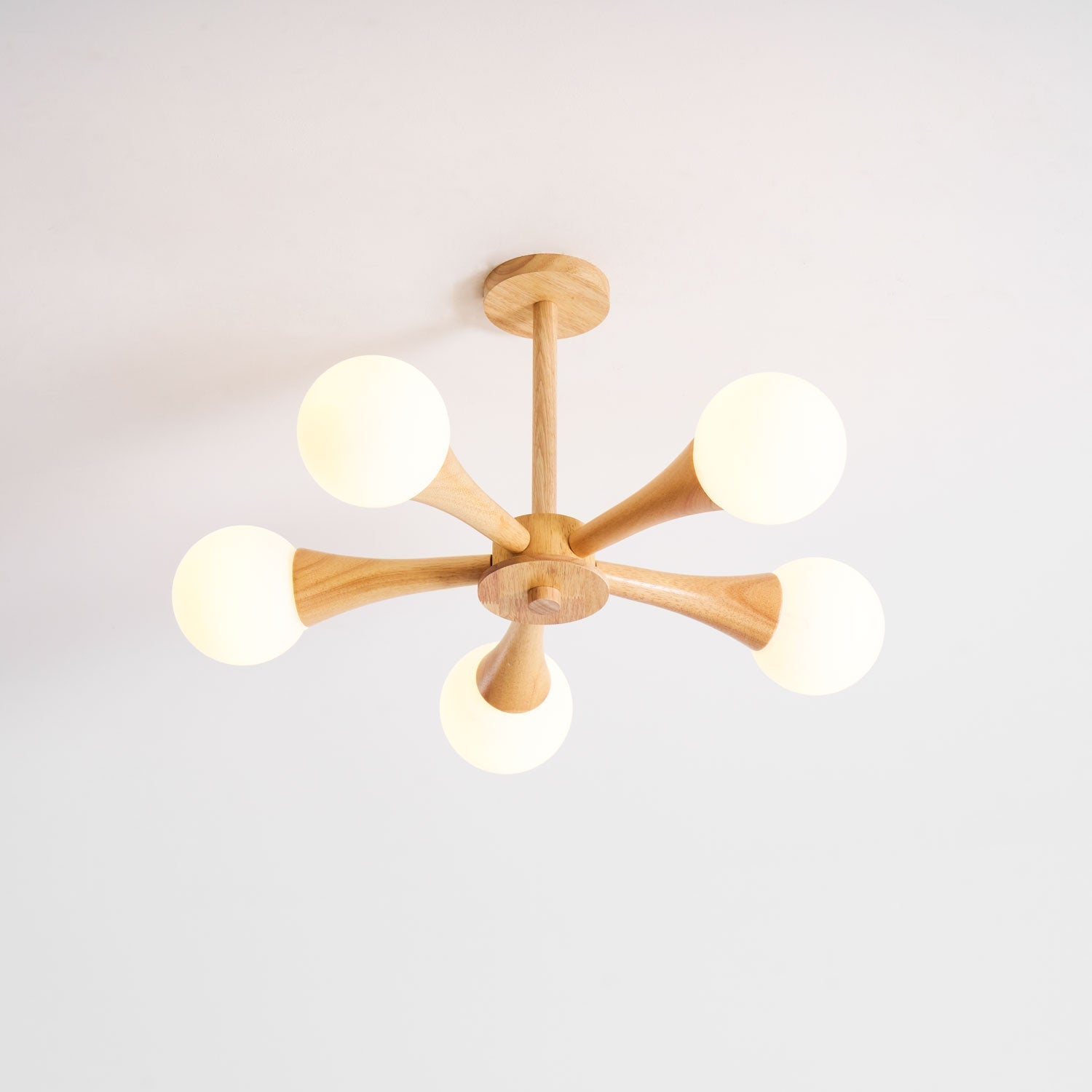 Briarshire Wooden Nera Chandelier