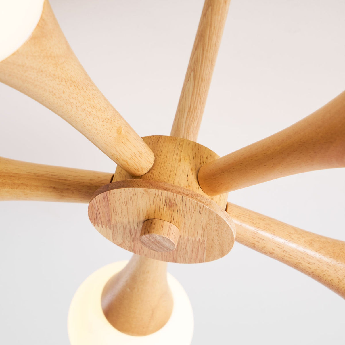 Briarshire Wooden Nera Chandelier